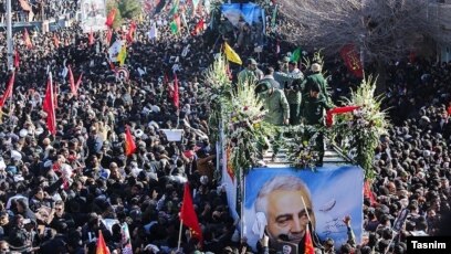 Stampede Kills Dozens Of Mourners At Iranian Commander S Burial