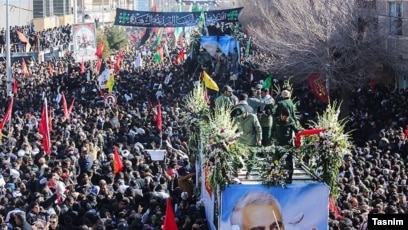 Morți și Răniți La Funeraliile Generalului Iranian Soleimani