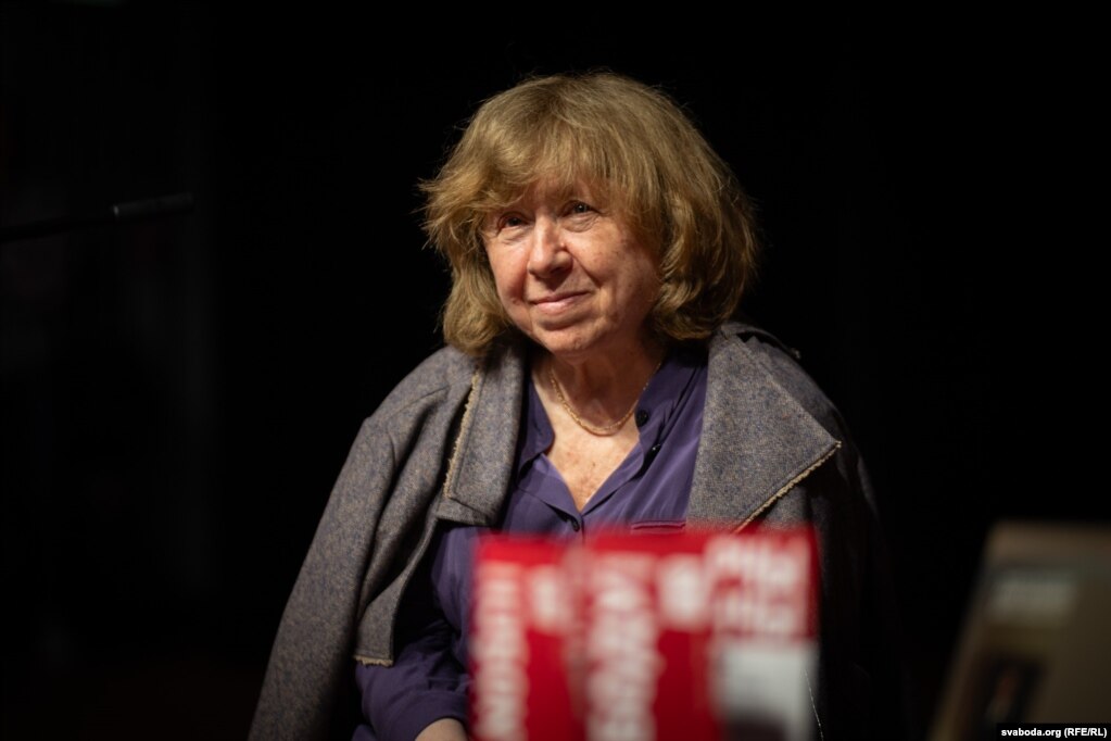 Сустрэча са Сьвятланай Алексіевіч у Варшаве, 16 чэрвеня 2025 году