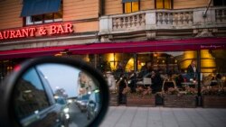 Restoran u Stokholmu u vreme pandemije