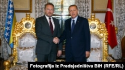 Bakir Iztetbegović i Redžep Tajip Erdogan