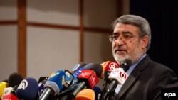 Iranian Interior Minister Abdolreza Rahmani Fazli (file photo)