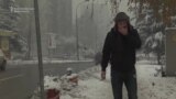 Snow, Smog Choke Streets Of Sarajevo