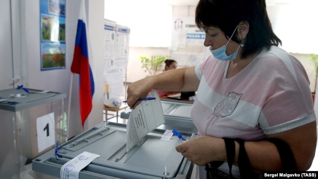 Голосование за поправки в Бахчисарае, 1 июля 2020 года