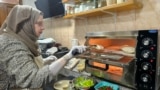 Bosnia, Sarajevo, Shirin Shahbandar, a Syrian refugee opened a restaurant in Sarajevo