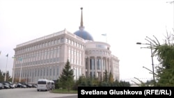 Резиденция президента Казахстана "Акорда". Астана, 9 октября 2015 года. 