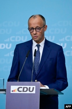 Friedrich Merz, cancelarul german și președintele CDU.