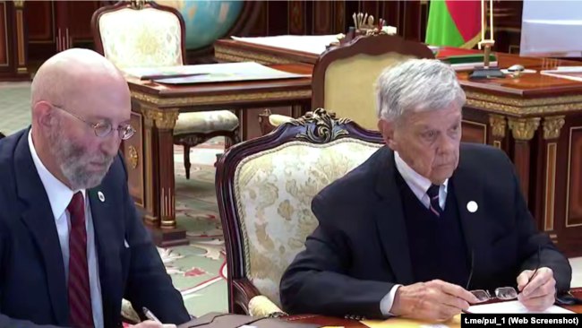 Kris Paniko və Con Koul Minskdə ABŞ-Belarus danışıqlarında