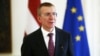 Latvian Foreign Minister Edgars Rinkevics (file photo)