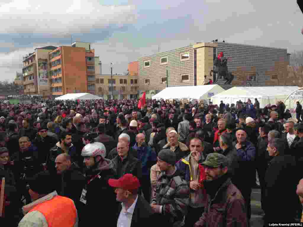 Protest pristalica opozicije u Prištini&nbsp;