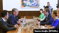 Čepurin i Vučić u Beogradu