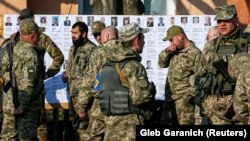 Учасники операції об'єднаних сил під час президентських виборів. 31 березня 2019 р.