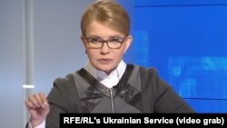 Кандидат в президенты Украины Юлия Тимошенко.