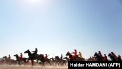İraqın Nəcəf şəhərində Aşura mərasimi