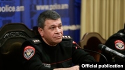 Former Chief of Police Vladimir Gasparian (file photo)