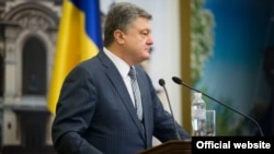 President of Ukraine Petro Poroshenko