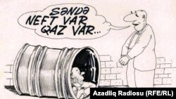 Azerbaijan -- Rashid Sherif's cartoon (envy), 28Mar2011