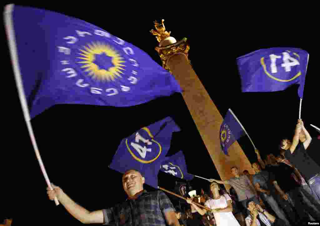 Tbilisi, 1. oktobar 2012. Foto: REUTERS / David Mdzinarishvili 