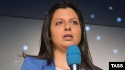 Маргарита Симоньян, Russia Today телеарнасының редакторы.