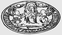 Старажытны герб Менска на пячатцы магістрату