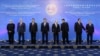 Лидеры стран Шанхайской организации сотрудничества на саммите 2019 года в Бишкеке