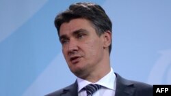 Croatian Prime Minister Zoran Milanovic