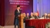 Глава Северной Осетии Вячеслав Битаров на конференции движения "Высший совет осетин" 