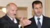Аляксандар Лукашэнка і Башар Асад. Лета 2010 году. 