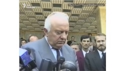 Визит Аслана Масхадова в Тбилиси. Видеохроника