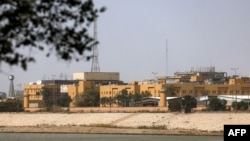 تصویر آرشیوی از سفارتخانه آمریکا در منطقه سبز بغداد