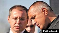 Serghei Stanișev cu Boiko Borisov în 2009