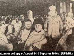 Священники з західних областей у Києві в Свято-Володимирському соборі