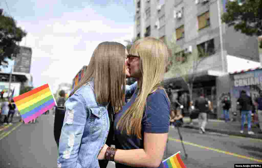 According to the organizers there was noticeably less tension at the parade than in previous years.&nbsp;