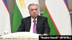 Эмомалӣ Раҳмон, раисҷумҳури Тоҷикистон. Шаҳри Тошканд, 26-уми марти 2026