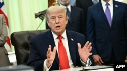 Presidenti i SHBA-së, Donald Trump, në Zyrën Ovale më 11 qershor 2026. 