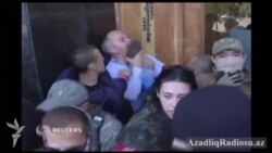 Odessada Ukrayna deputatını döydülər