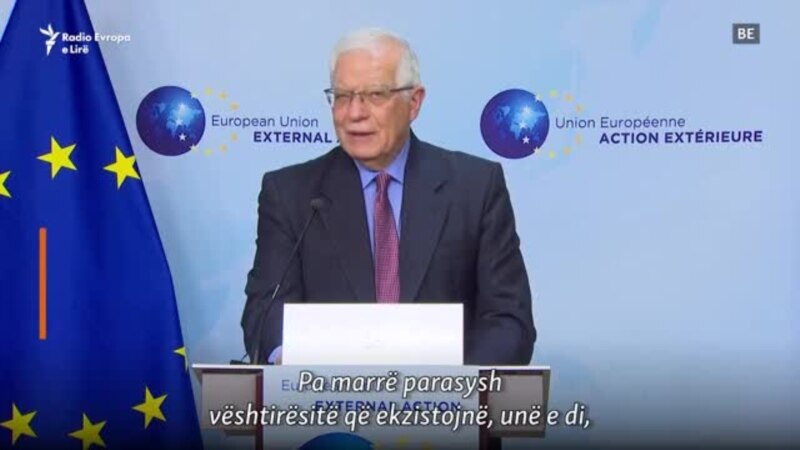 Borrell: Ky është rasti që Kosova dhe Serbia të arrijnë një marrëveshje finale
