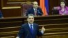 Armenia - Prime Minister Tigran Sarkisian addresses the National Assembly, Yerevan, 23May2013.