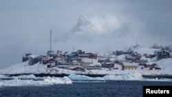 Glavni grad Grenlanda Nuk, 9. februar 2025. 