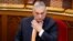 Hungarian Prime Minister Viktor Orban attends the opening session of parliament in Budapest on September 20.
