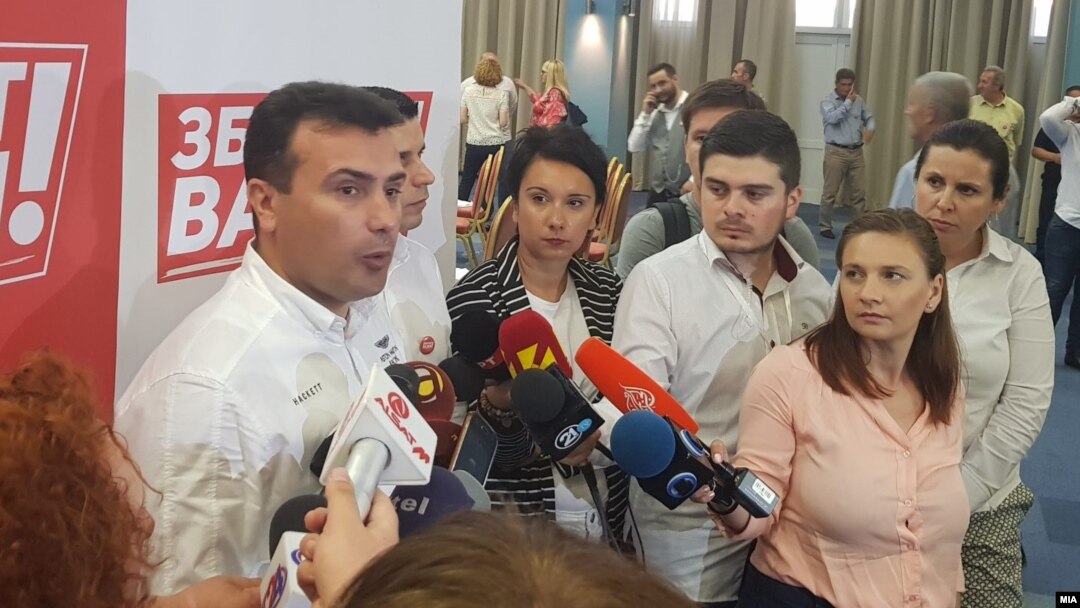 Премиерот и претседател на СДСМ Зоран Заев
