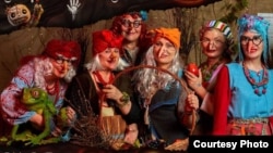 A promotional banner for Necrocomicon, a comic convention that was scheduled in St. Petersburg for November 1-2. 