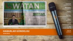 Habarlar gündeligi – 20-nji aprel, 2016 ý.