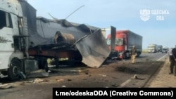  Унаслідок російської атаки пошкоджені вантажні та легкові автомобілі