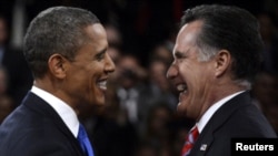 Barack Obama i Mitt Romney