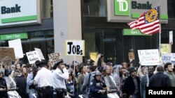 Protesters have now been "occupying" Wall Street for more than three weeks.