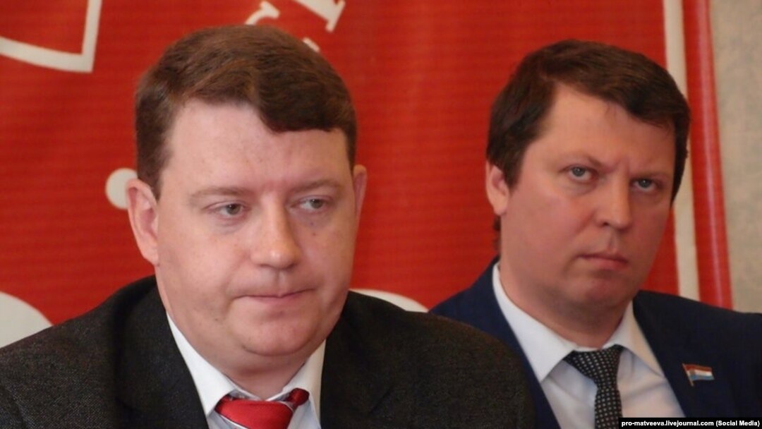 Слева направо: Алексей Лескин и Михаил Матвеев 