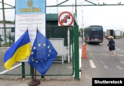 Пункт пропуску «Шегини» на украинско-польской границе. Иллюстративное фото