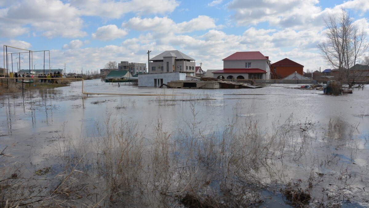 Melting Snow Causes Floods In Kazakhstan's Aqtobe Region - Vimarsana News