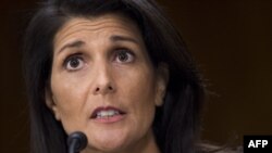 Nikki Haley, the U.S. ambassador to the United Nations